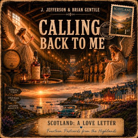 Single cover for Calling back to me from the album Scotland – A Love Letter by J. Jefferson & Brian Gentile.