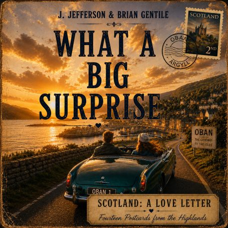 Single cover for What a big surprise from the album Scotland – A Love Letter by J. Jefferson & Brian Gentile.