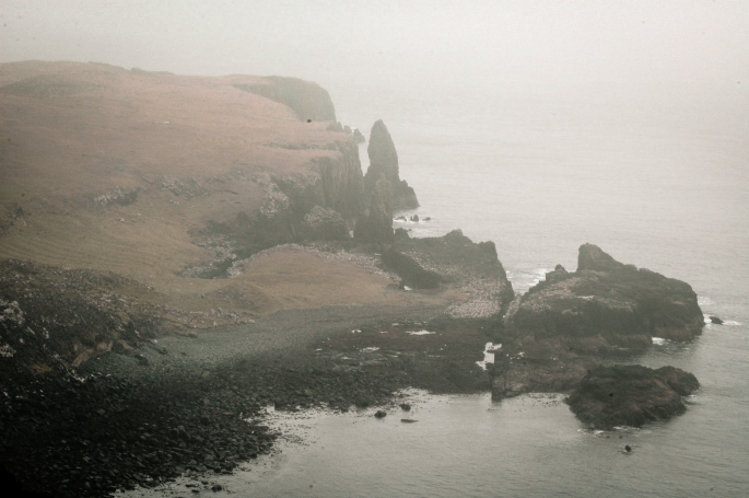 Changing Highland weather over the Isle of Skye, Scotland.