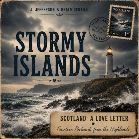 Single cover for Stormy Islands from the album Scotland – A Love Letter by J. Jefferson & Brian Gentile.