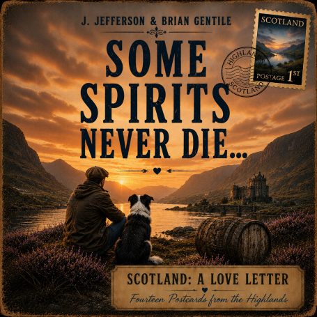 Single cover for Some spirits never die from the album Scotland – A Love Letter by J. Jefferson & Brian Gentile.