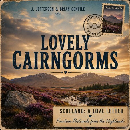 Single cover for Lovely Cairngorms from the album Scotland – A Love Letter by J. Jefferson & Brian Gentile.