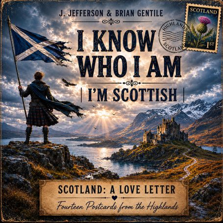 Single cover for I Know Who I Am (I'm Scottish) from the album Scotland – A Love Letter by J. Jefferson & Brian Gentile.